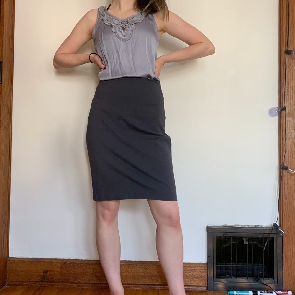 Ann Taylor elastic pencil skirt